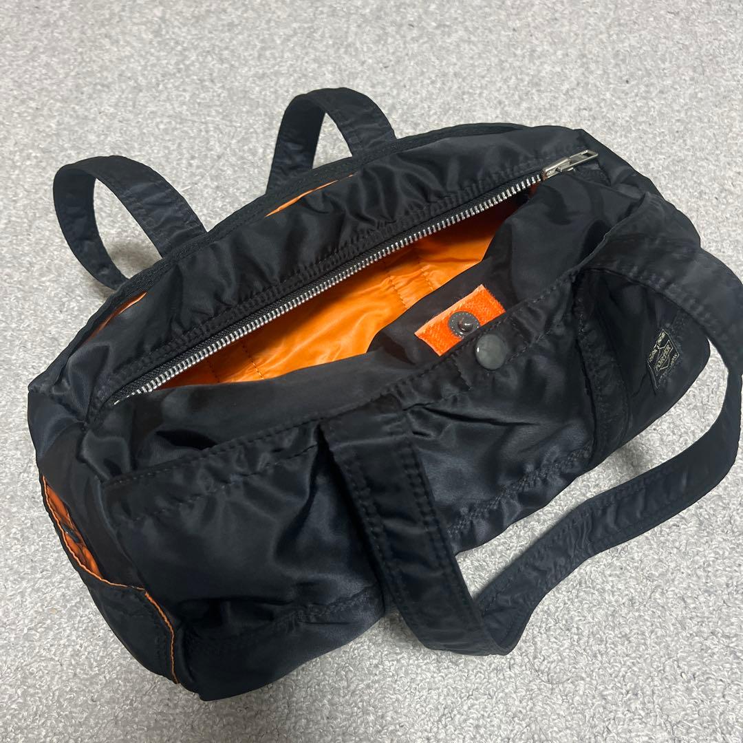 【evergreen 】PORTER ブラック タンカー　ミニボストン