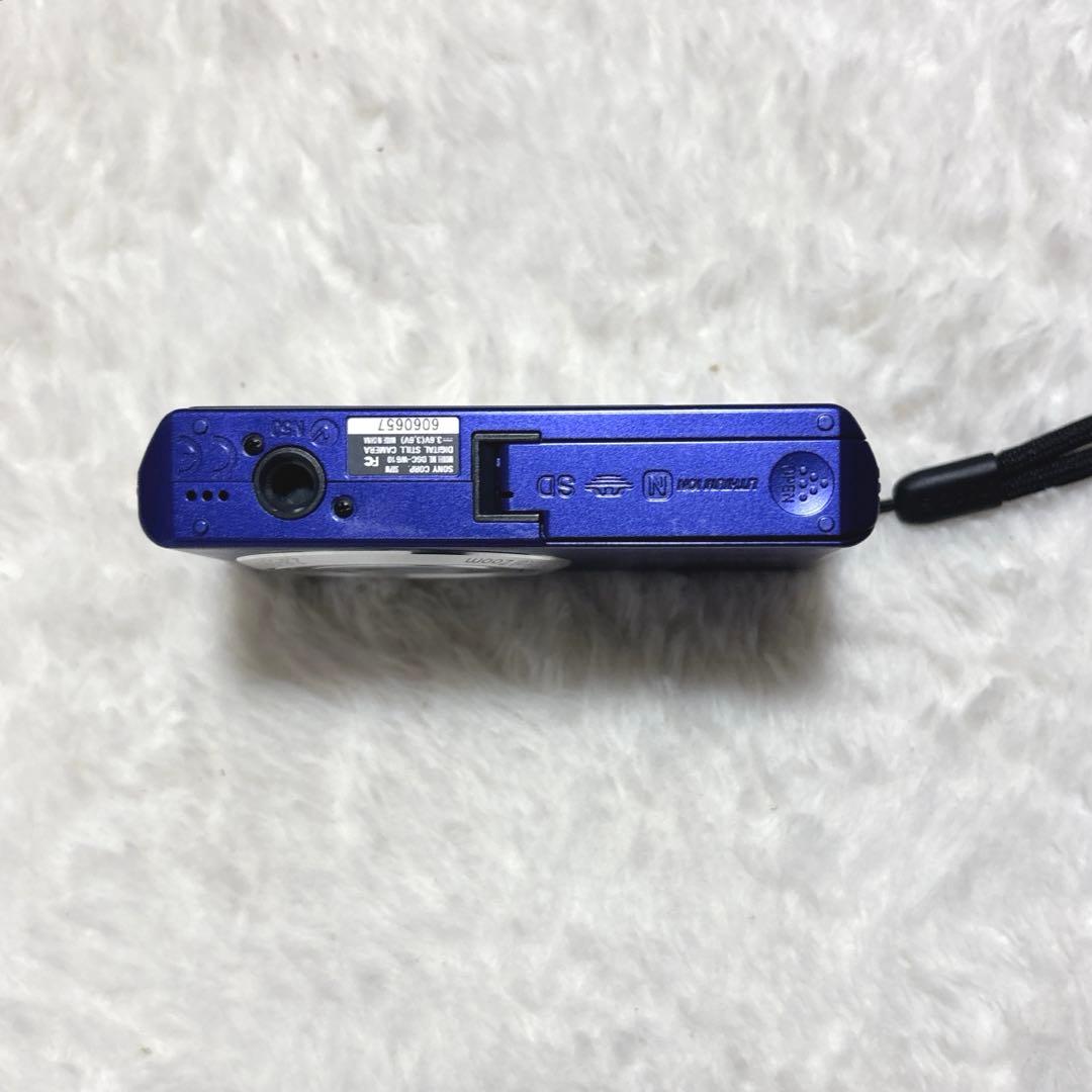 SONY Cyber-shot DSC-W610 コンデジ　ブルー　ジャンク