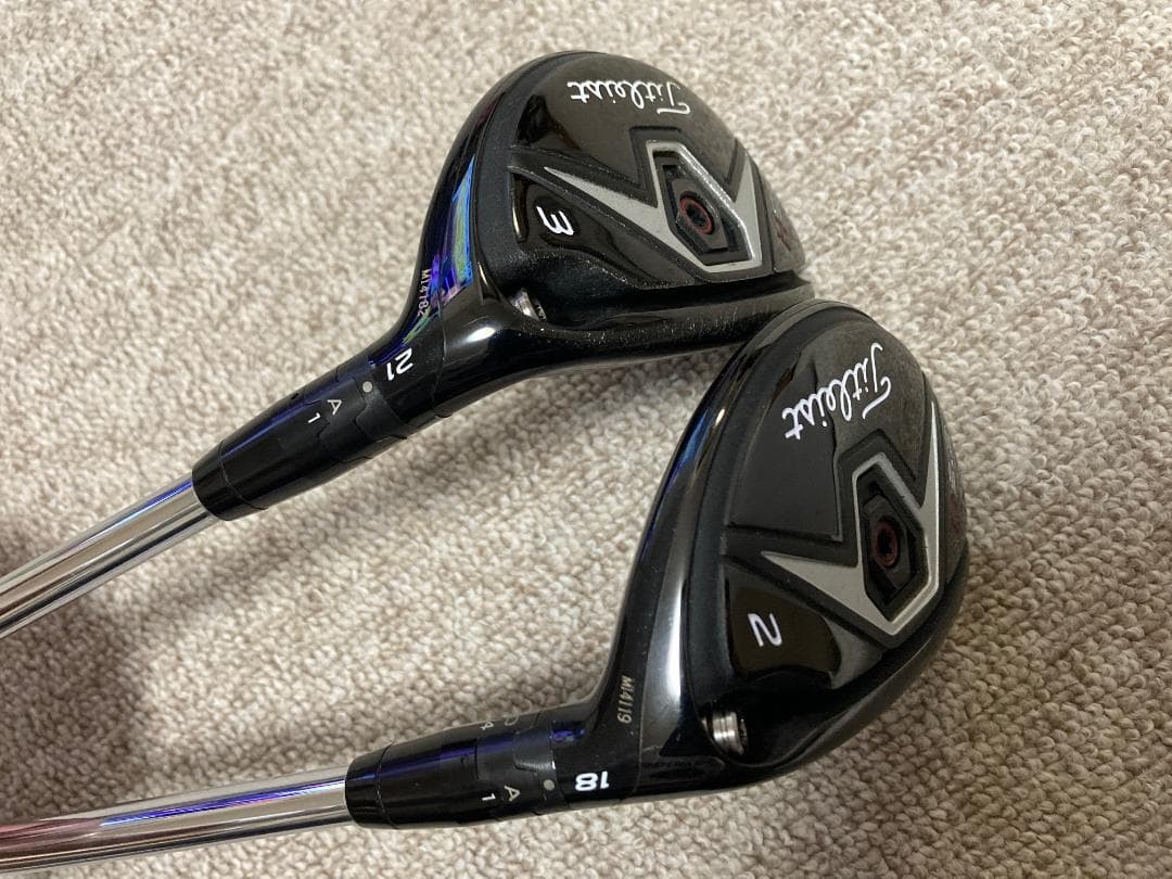 【tt】タイトリスト　915F・915H×2　ウッド ３本セット