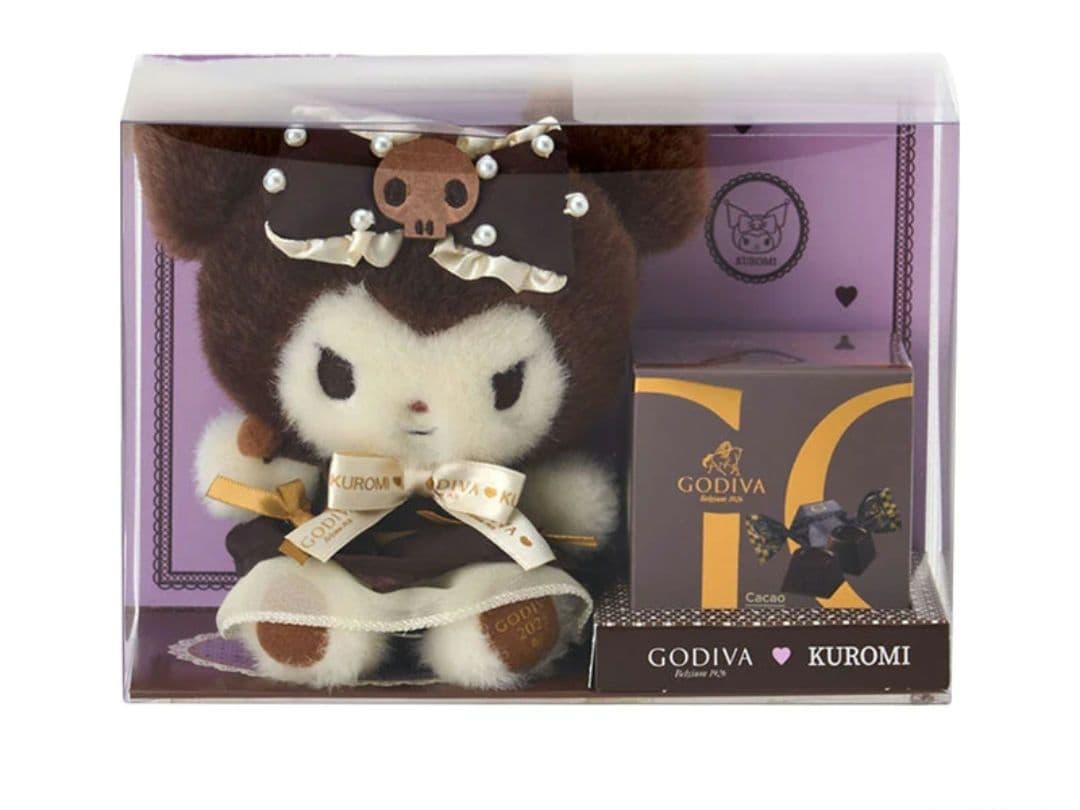 クロミ▫GODIVA＆マスコットホルダー▫2025 バレンタイン▫サンリオ▫