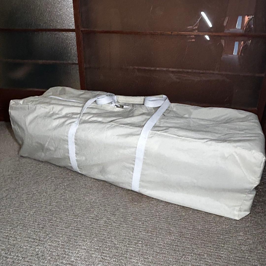 ★Aprica ココネルエアー AB　ホワイトグレー　ベビーベッド