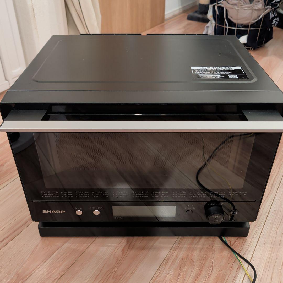ナ*オ様 シャープ 過熱水蒸気 オーブンレンジ 23L ブラック RE-WF23