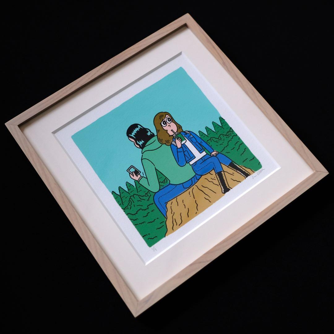 Jun Oson シルクスクリーン 限定版 個展