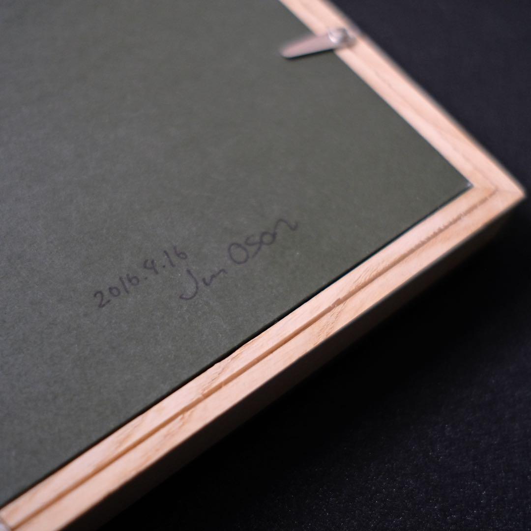 Jun Oson シルクスクリーン 限定版 個展