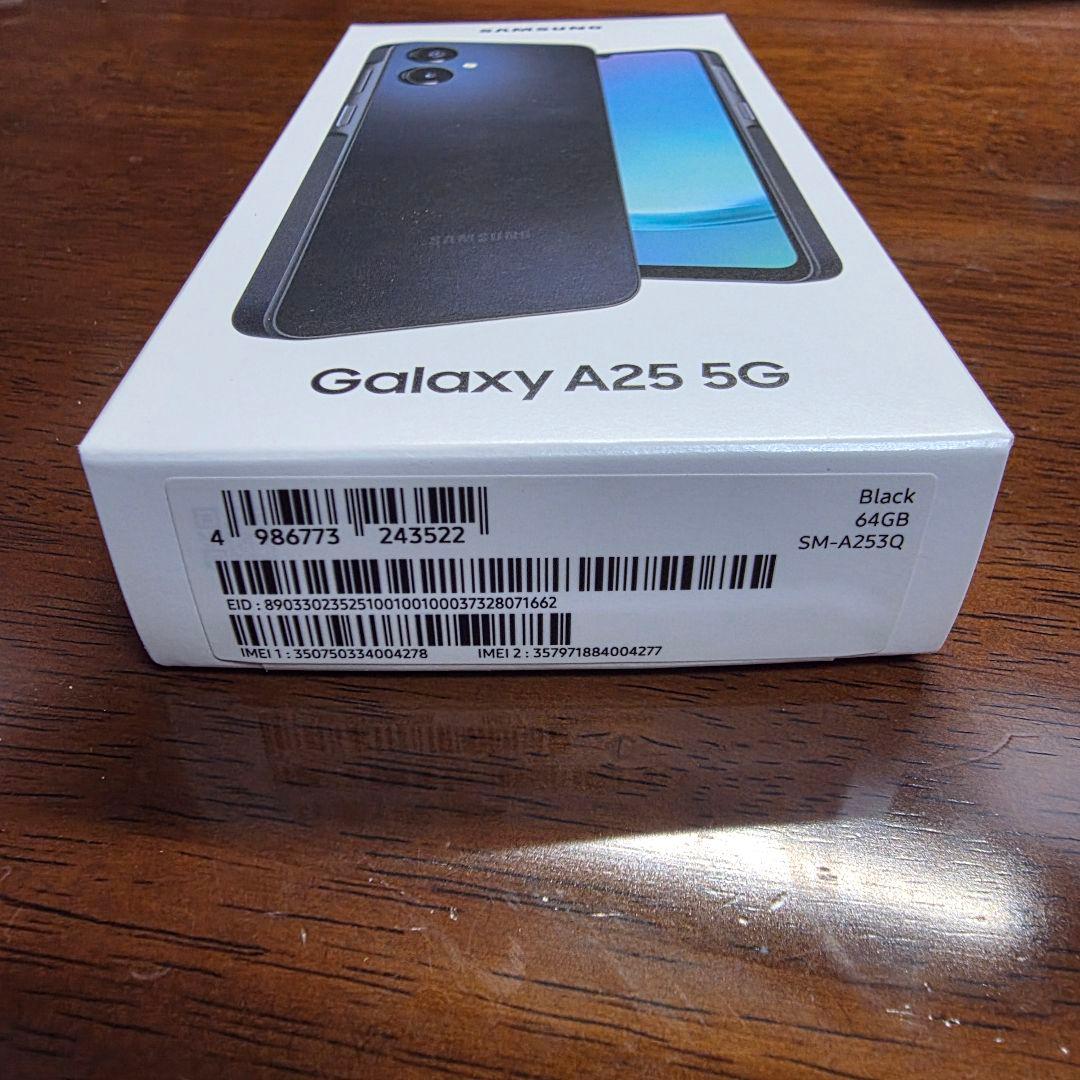 Samsung Galaxy A25 5G 本体　Samsung公式SIMフリー