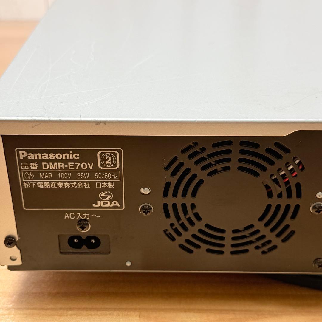 Panasonic DVD VHS プレイヤー DMR-E70V デッキ