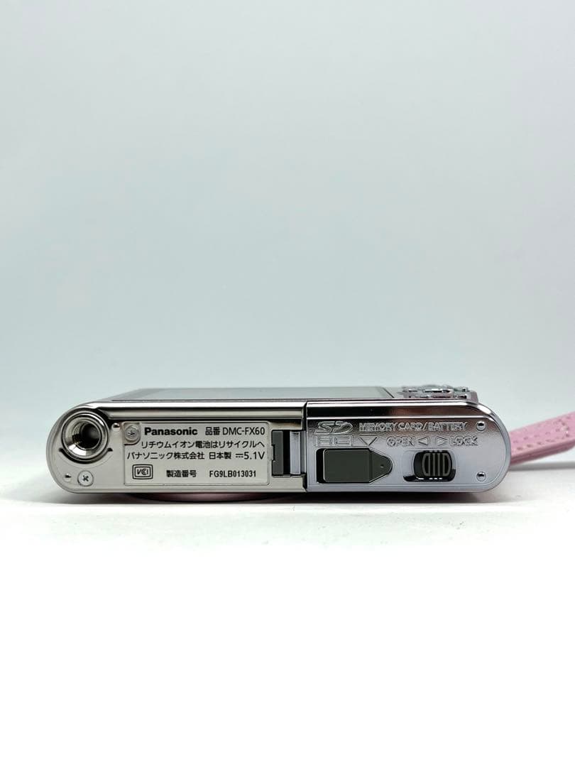 【美品】Panasonic LUMIX DMC-FX60デジカメ デジタルカメラ