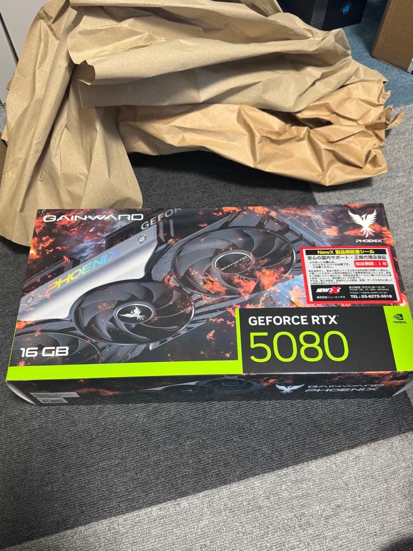 グラフィックボード・グラボ・ビデオカード GAINWARD GEFORCE RTX 5080 16GB