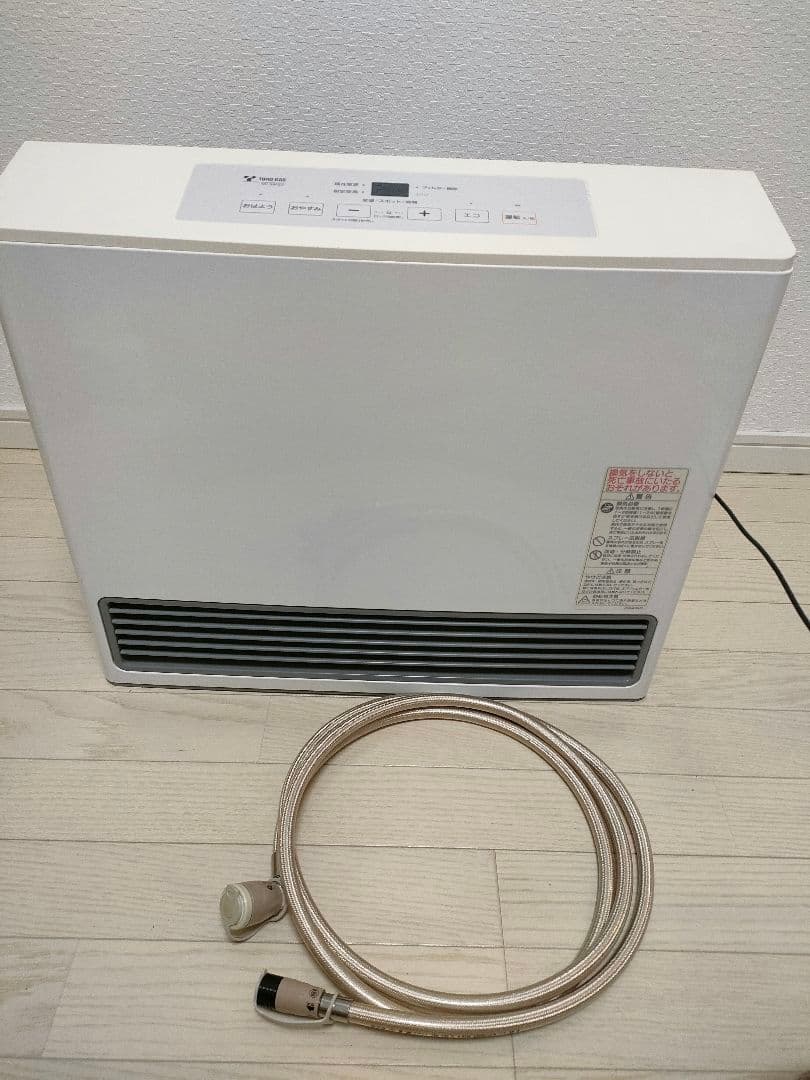 ノーリツ　ガスファンヒーター　GFH-5802S 都市ガス　2017年製