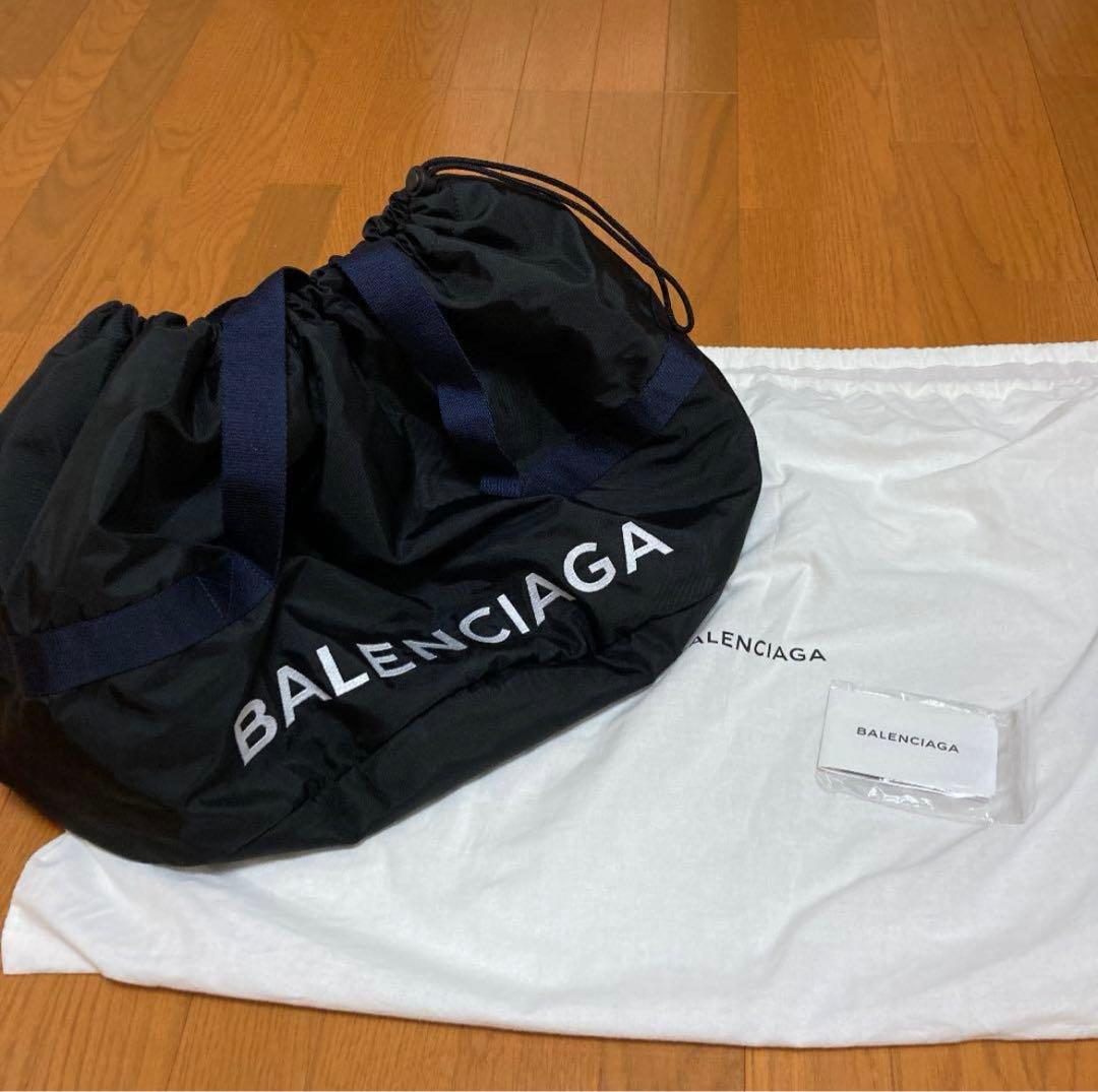 未使用品！ BALENCIAGA バレンシアガ ホイールバッグ ボストンバッグ