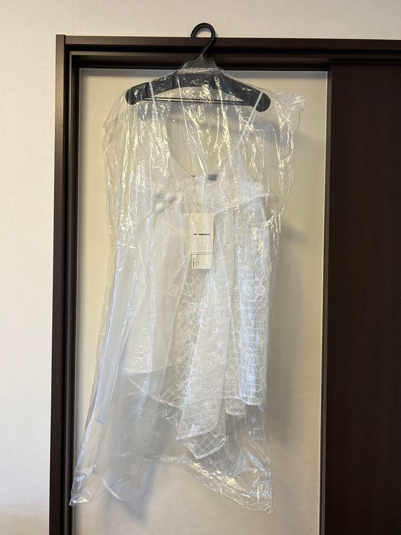 トップス RIV NOBUHIKO AMY EMBROIDERY TOP WHITE