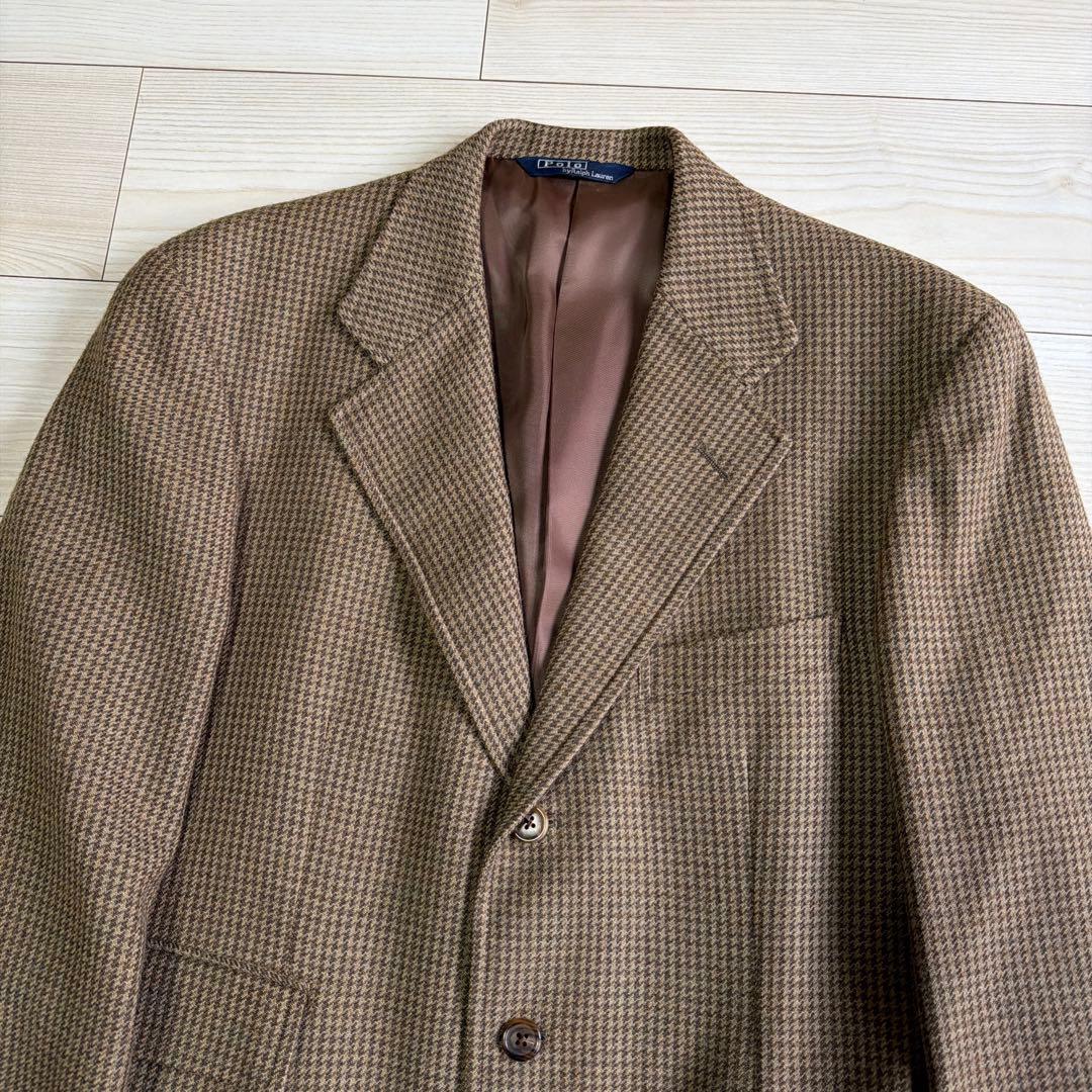 A*o様 極上　80〜90s ポロバイラルフローレン　ハウンドトゥース　ツイード