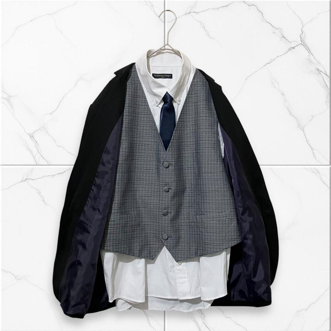 165E ゆったり体型 キッズスーツ フォーマル 卒業式 男の子 ウエスト調整可