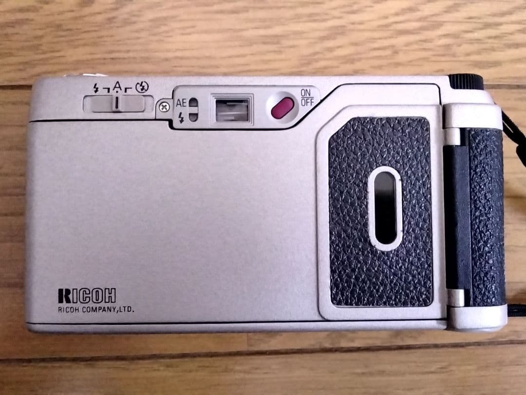 【ジャンク】RICOH GR1 DATE グレー フィルムカメラ