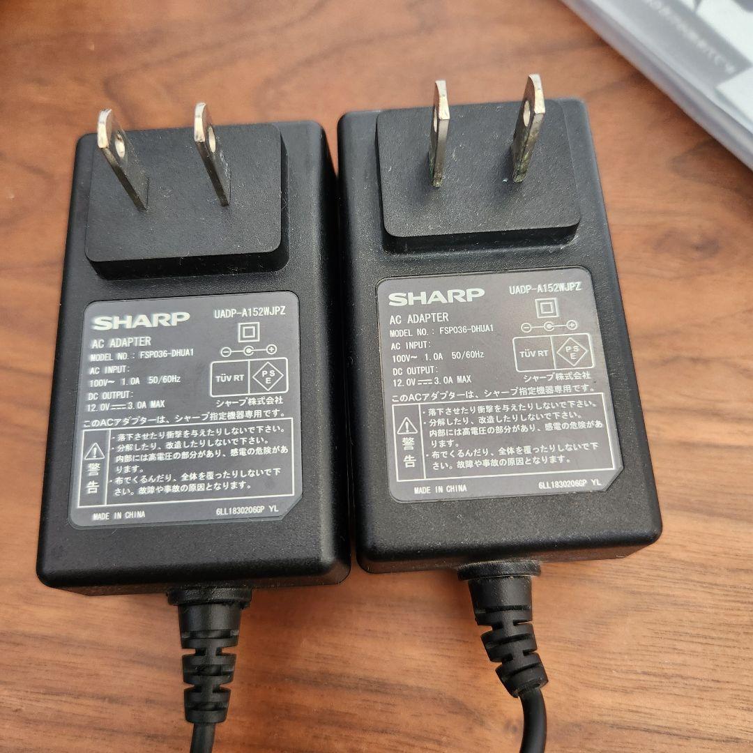 【美品】SHARP AQUOS 12V型 防水ポータブルテレビ 2T-C12AF