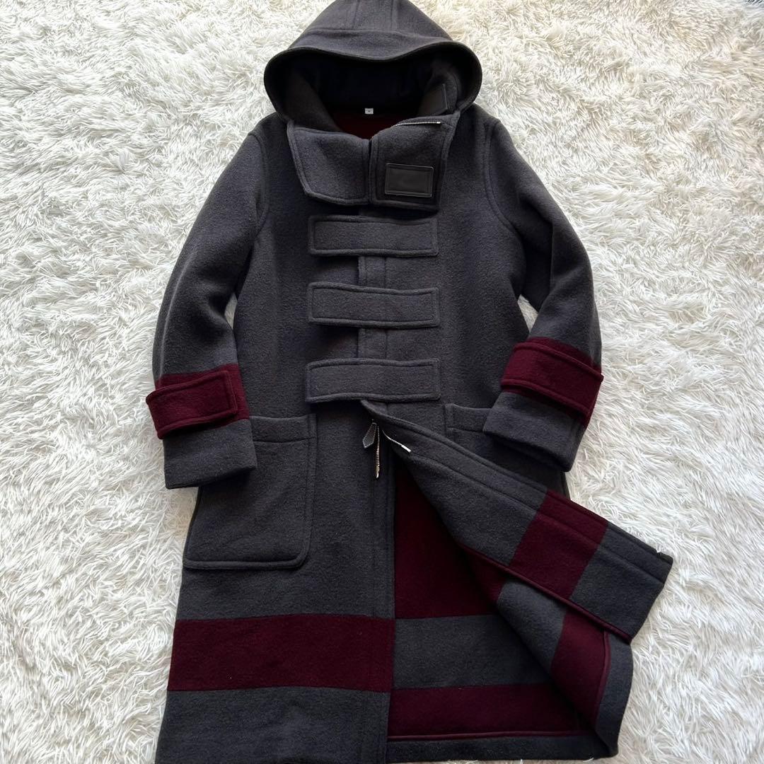 希少XL相当　バーバリー　ダッフルコート　ロングコート　近年モデル　XL