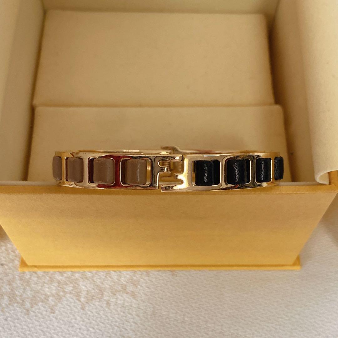 FENDI バイカラー バングル