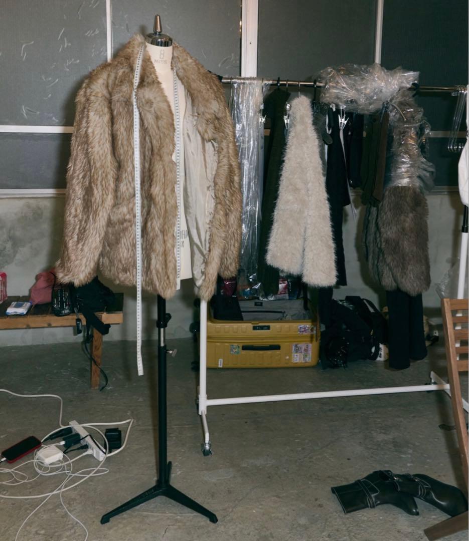 【SHAGGIE】 ViVi掲載 トグルボタンファーミドルコート