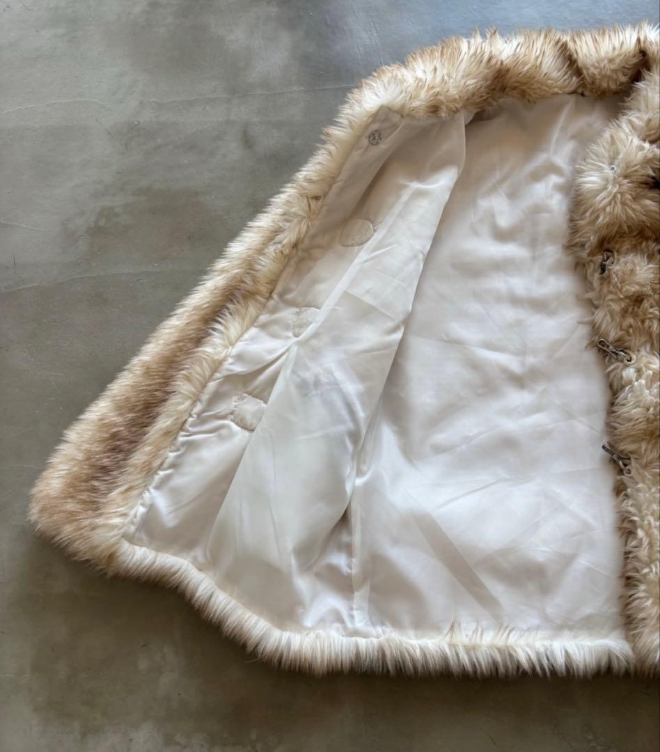 【SHAGGIE】 ViVi掲載 トグルボタンファーミドルコート