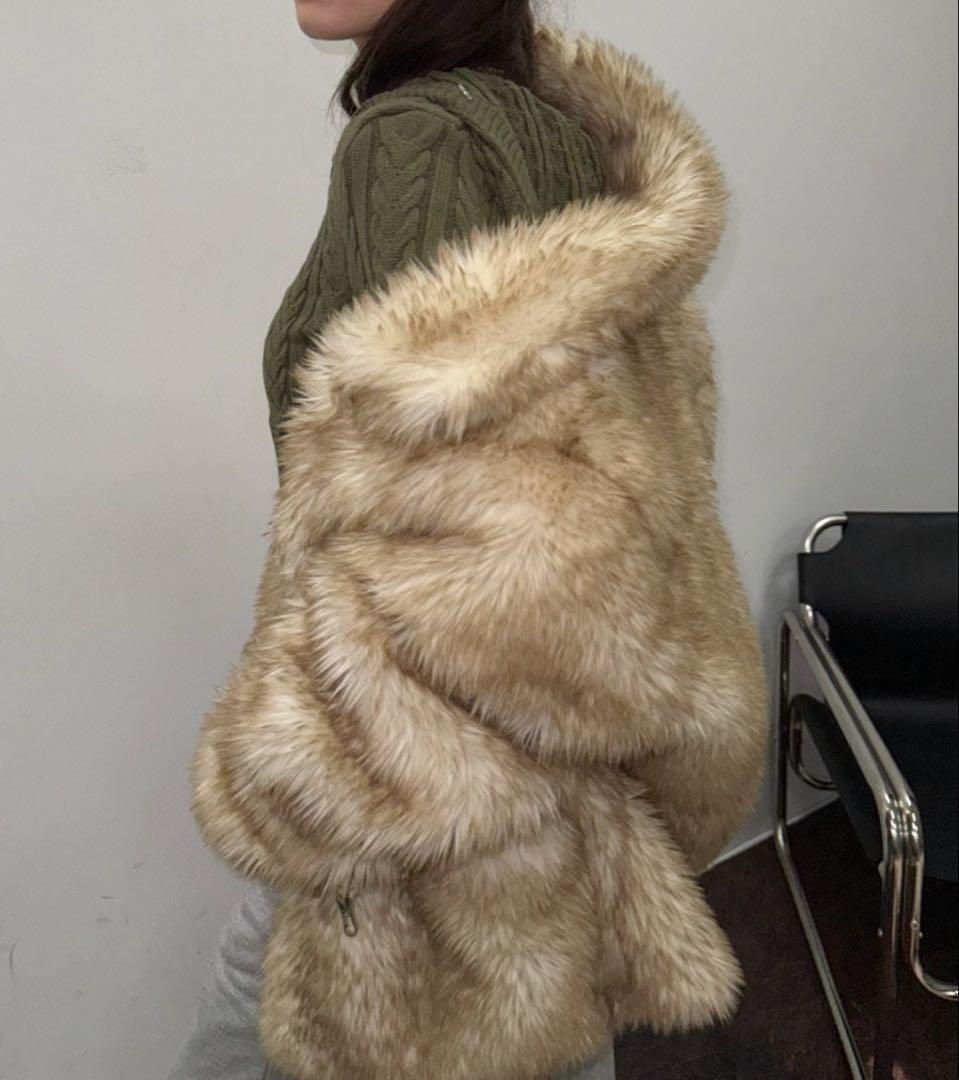 【SHAGGIE】 ViVi掲載 トグルボタンファーミドルコート