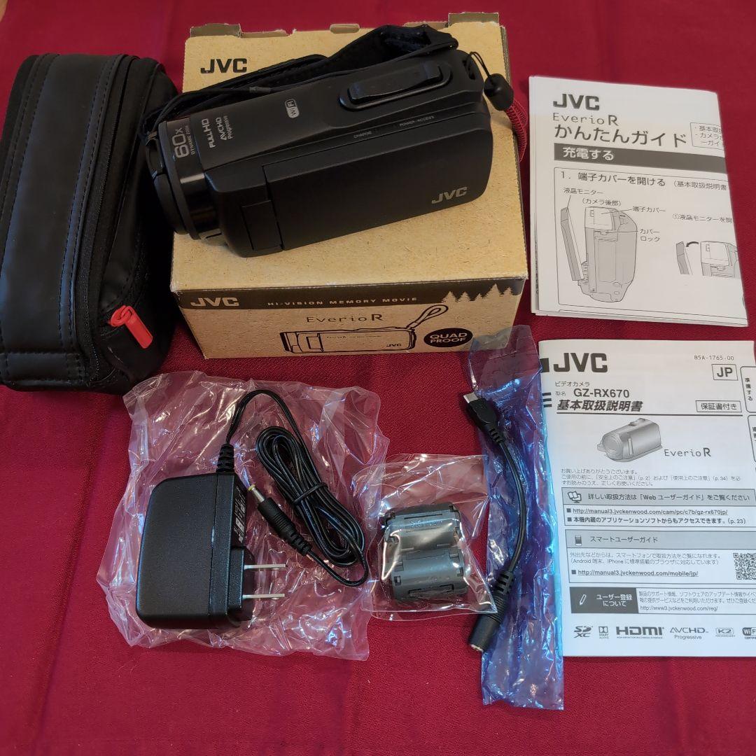 ビデオカメラ　JVC