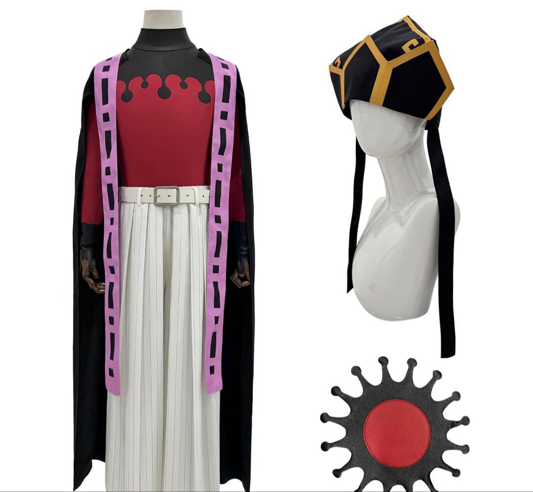 童磨 鬼滅の刃 コスプレ 衣装 ウィッグ セット Lサイズ