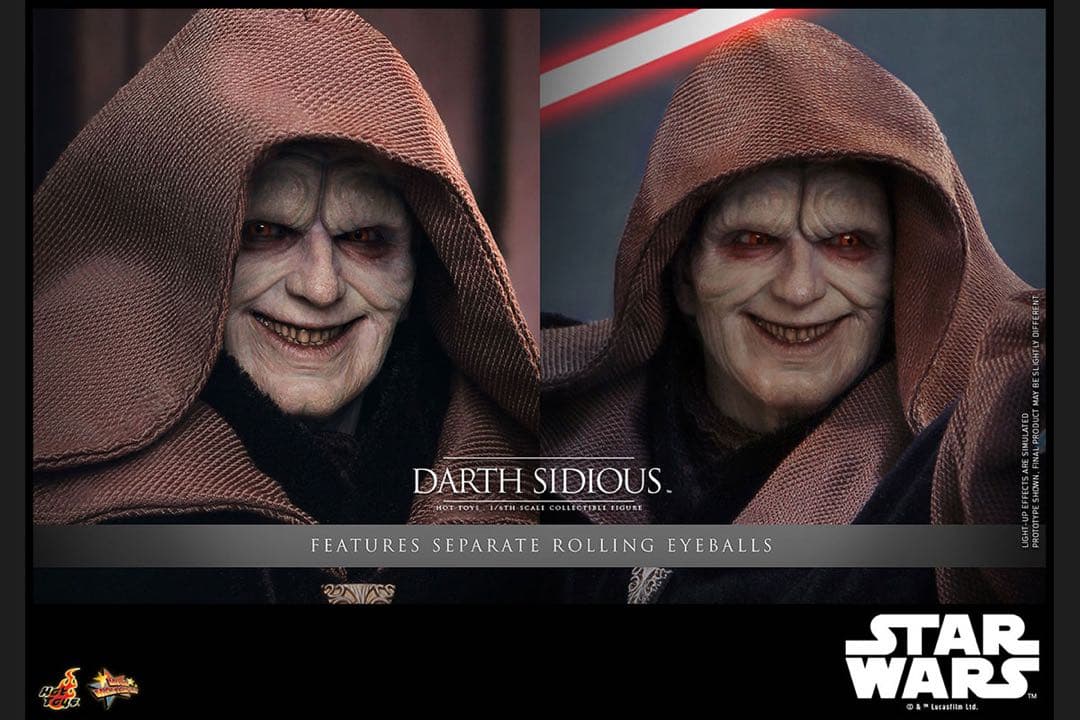 ホットトイズ MM#745Bダース・シディアス1/6 Darth Sidious