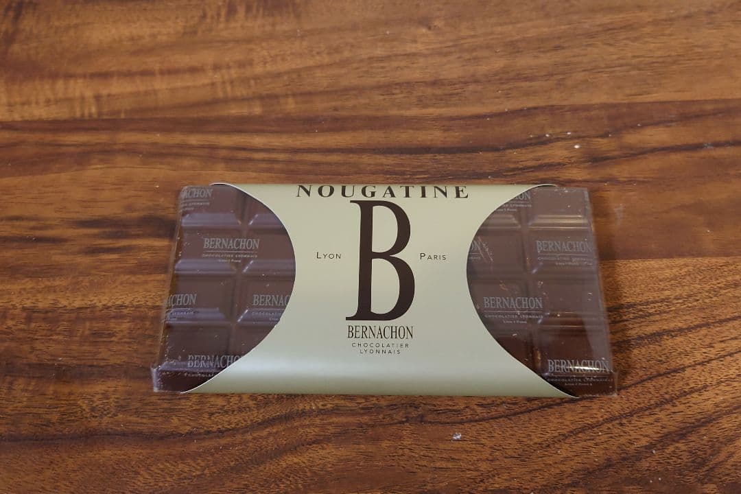 【もあん様 御検討用】BERNACHON Nougatine Noir 150g
