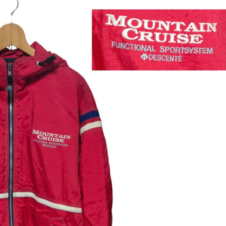 新品 デッドストック デサント 天然羽毛ダウン レトロ ジャケット スキーウェア