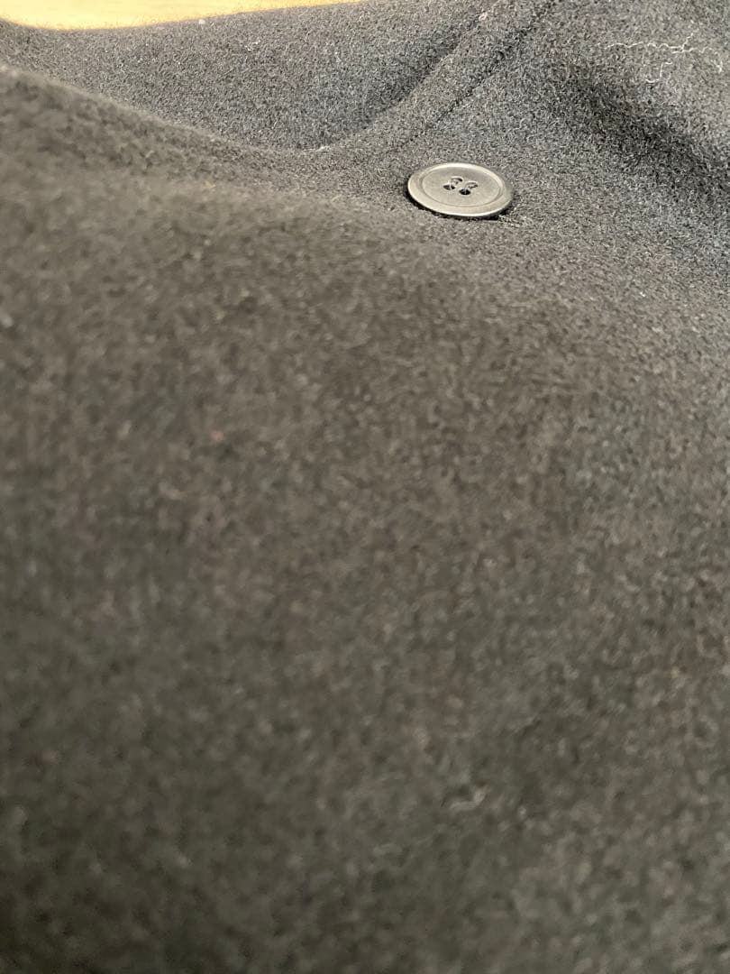 ヨウジヤマモト メルトン修道院ワイドロングコート