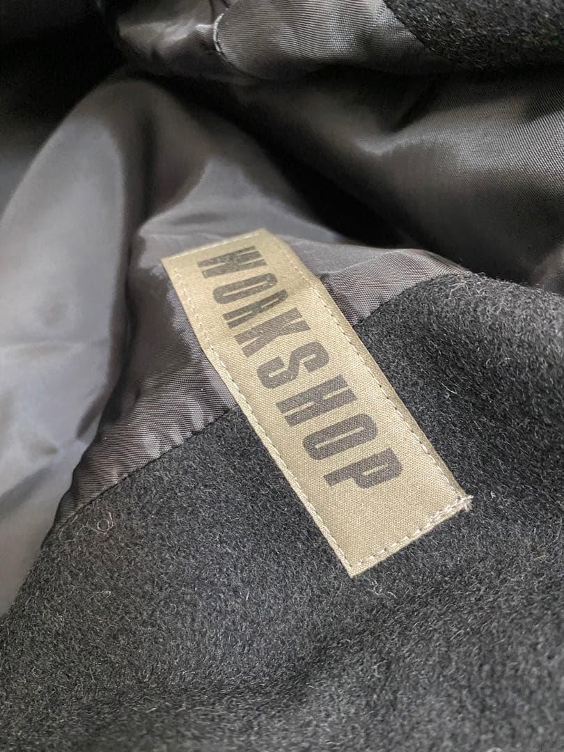 ヨウジヤマモト メルトン修道院ワイドロングコート