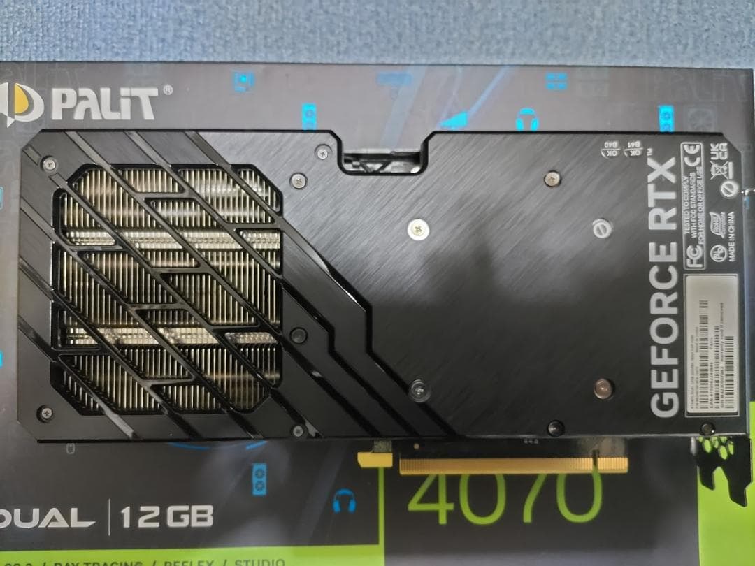 断*性様 GeForce RTX 4070 12GB DUAL