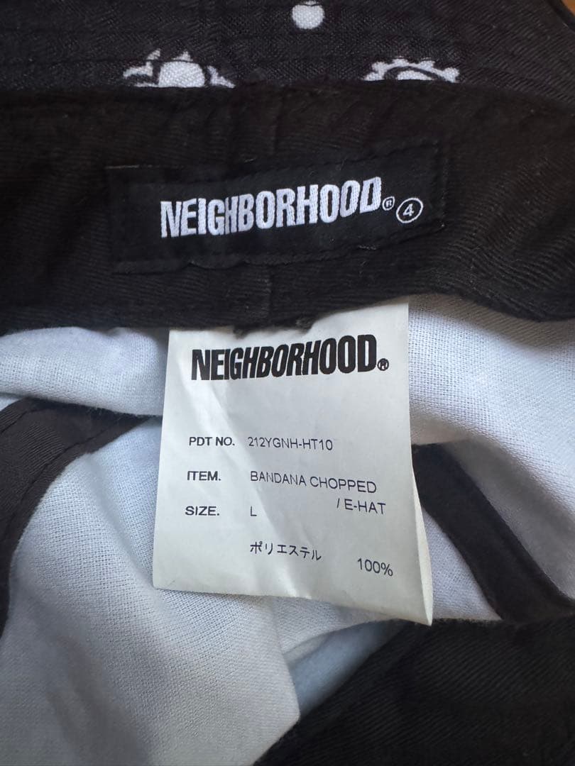 帽子 NEIGHBOURHOOD BANDANA CHOPPED E-HAT