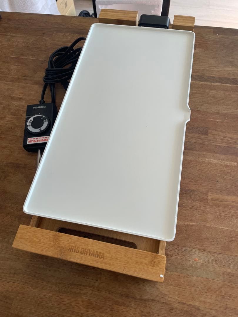 IRIS OHYAMA ホットプレート 1301TC-X セラミックホワイト