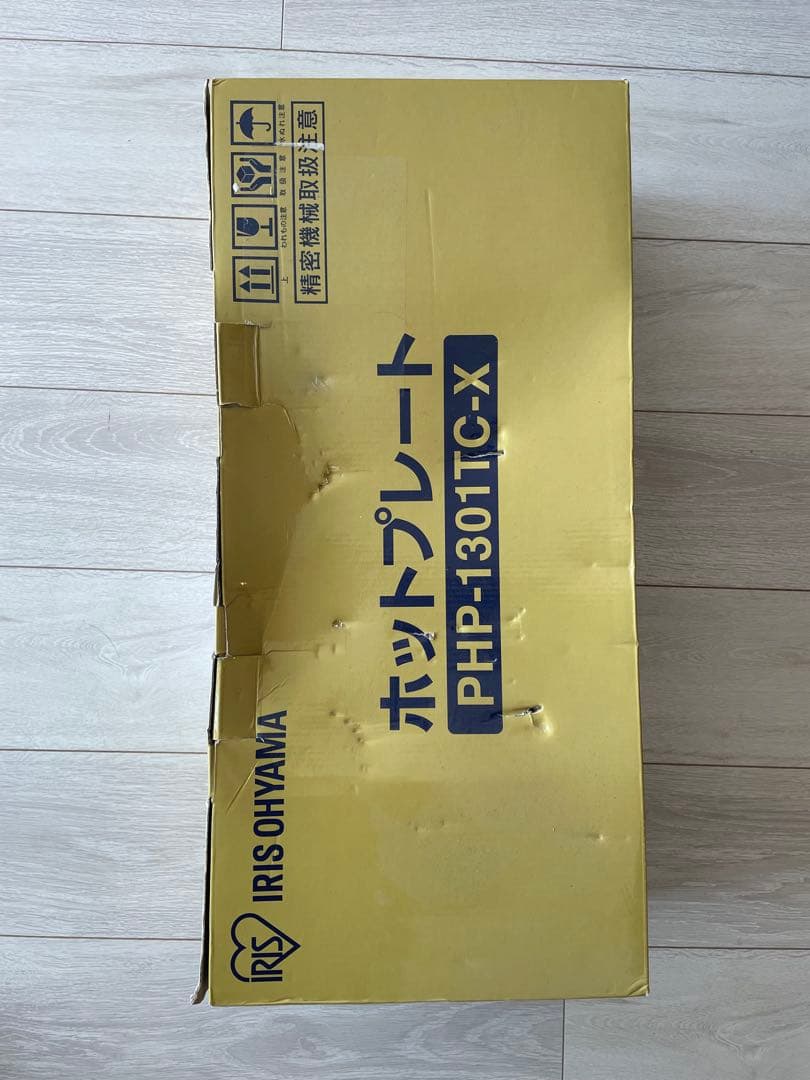 IRIS OHYAMA ホットプレート 1301TC-X セラミックホワイト