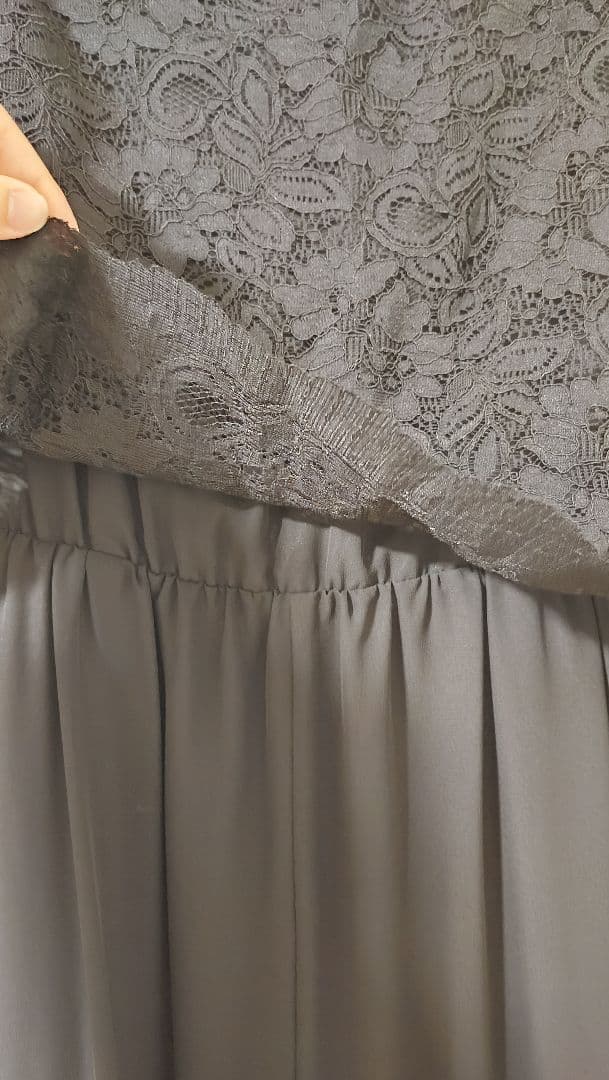 パーティードレス 結婚式 ロング丈(4L)