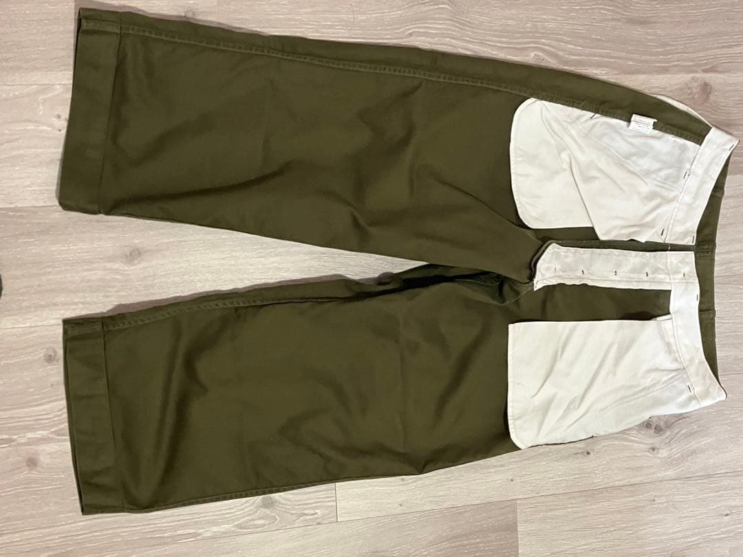 【CIOTA × EDIFICE 別注】 スビンコットン モールスキン チノパン