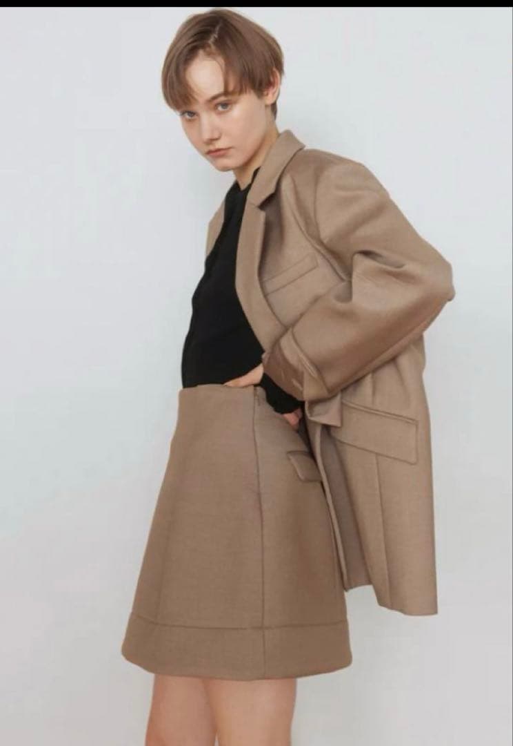 ボンディングテーラードジャケット