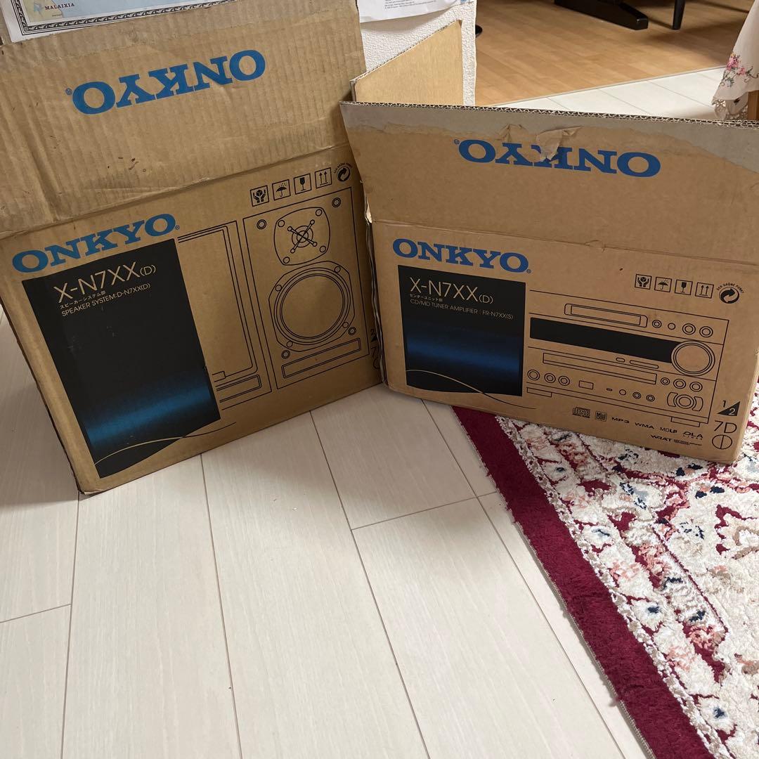 ONKYO オンキョー X-N7XX CD/MD/USB コンポ 美品