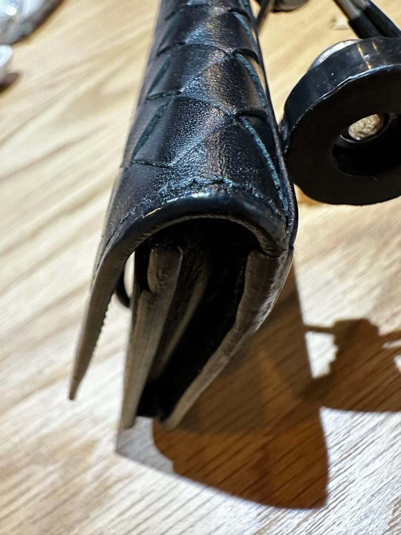 [美品]ボッテガヴェネタ　名刺入れ　黒