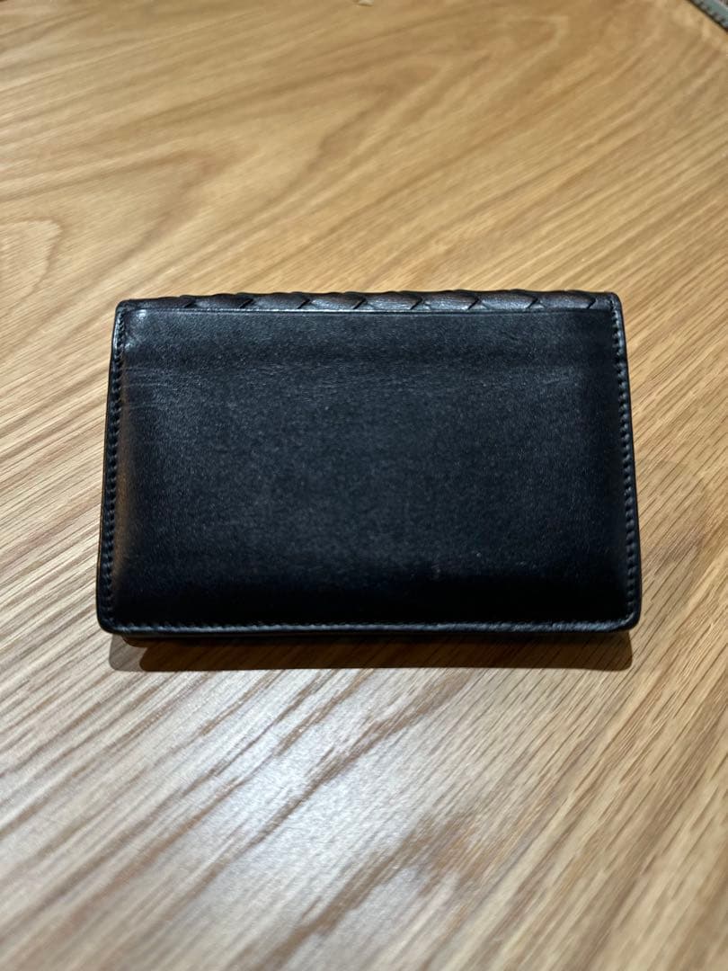 [美品]ボッテガヴェネタ　名刺入れ　黒