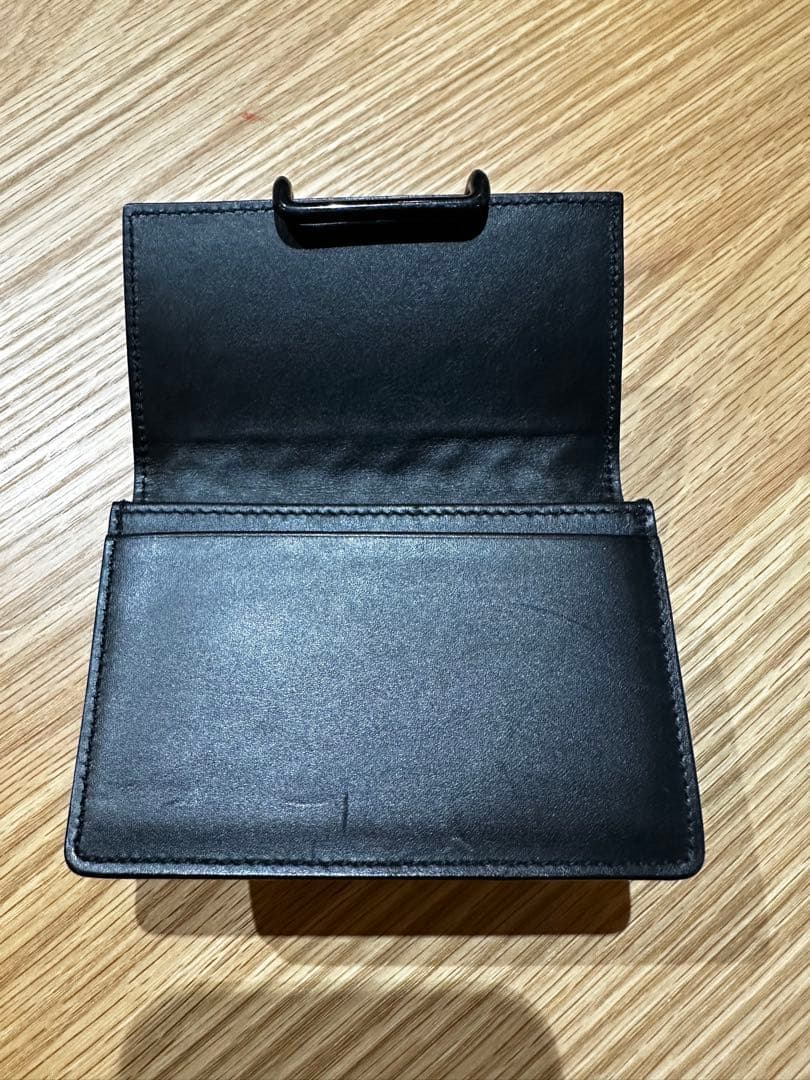 [美品]ボッテガヴェネタ　名刺入れ　黒