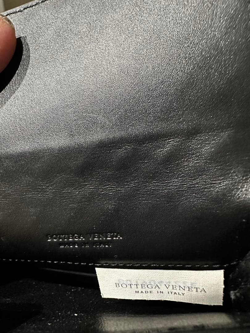 [美品]ボッテガヴェネタ　名刺入れ　黒