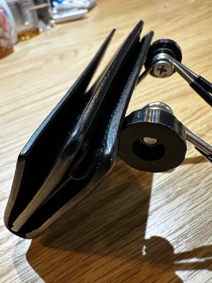 [美品]ボッテガヴェネタ　名刺入れ　黒