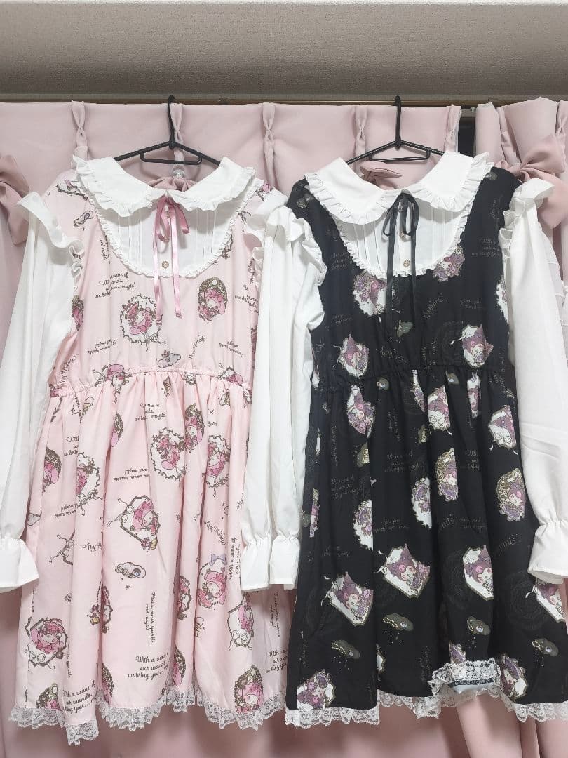 majoretty × sanrio 地雷系量産型ワンピース マイメロ クロミ