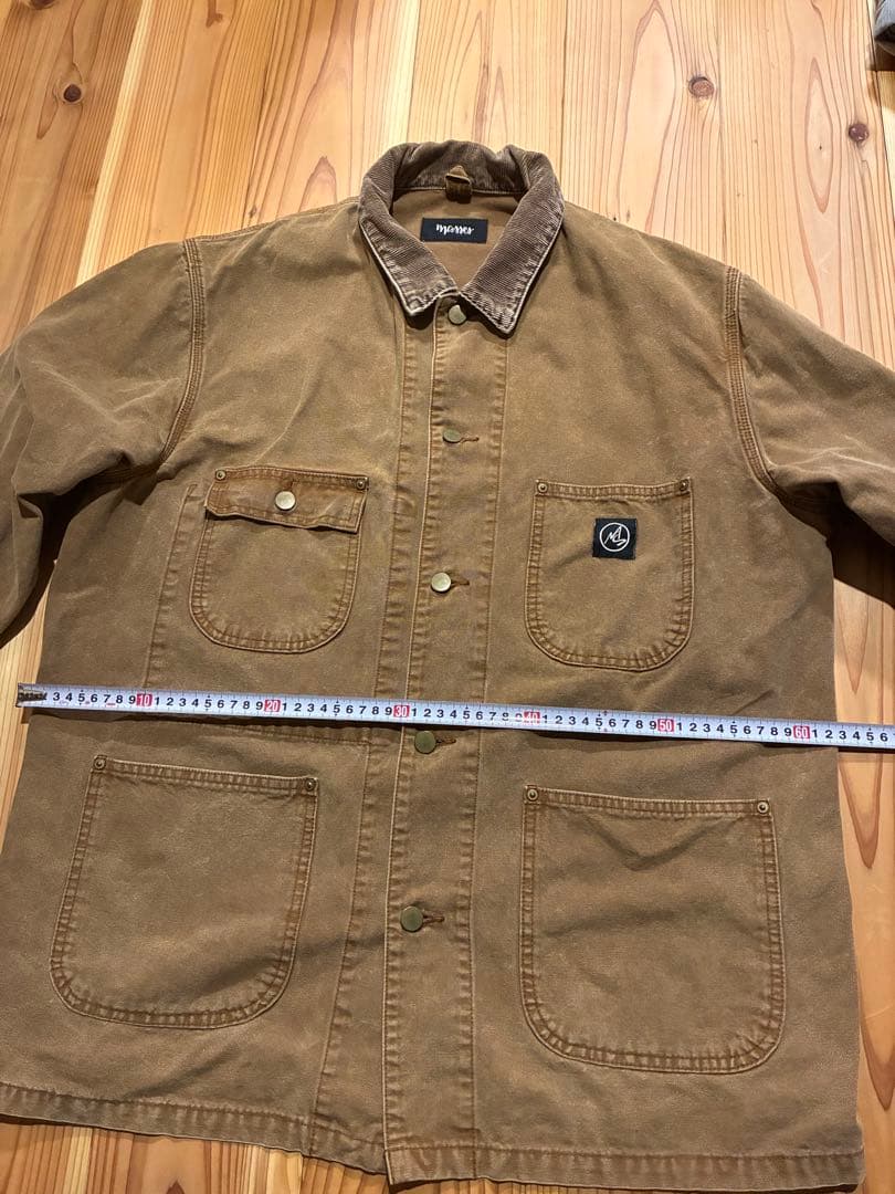 Masses 　カバーオール　ダック生地ブラウン　 長瀬　ヴィンテージ　古着