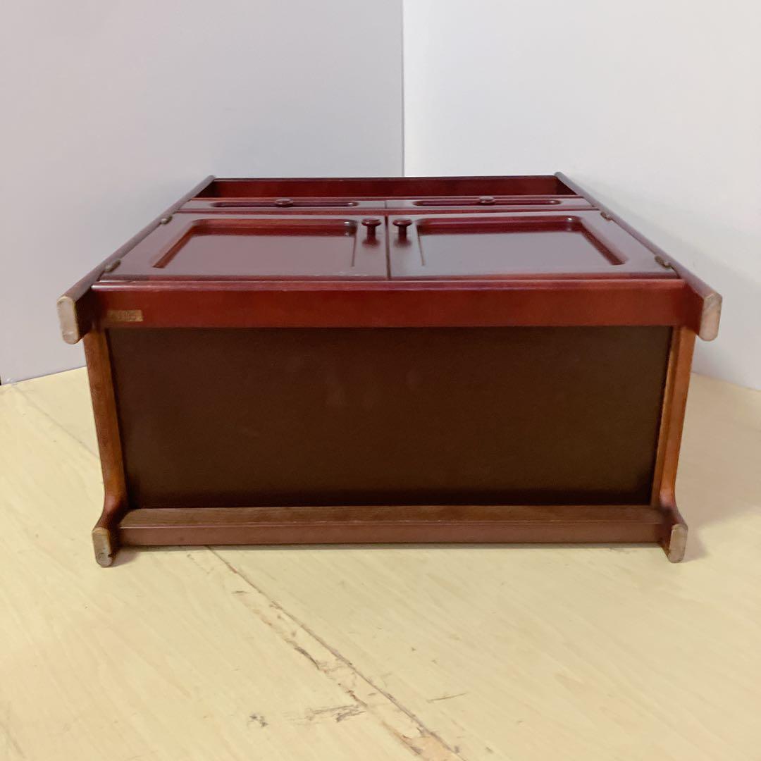 Karimoku カリモク 木製 電話台、FAX台　キャビネット飾り棚 収納