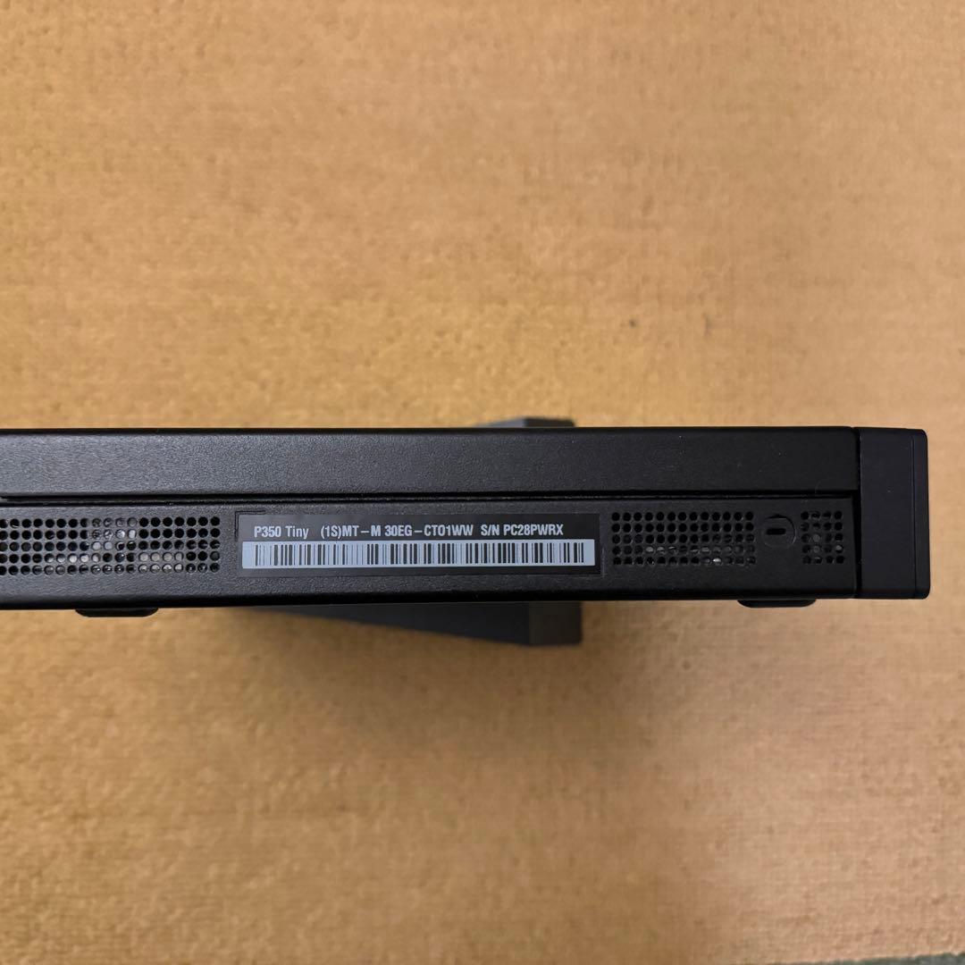 ミニPC Lenovo P350 Tiny i9 10900 64GB 2.9TB