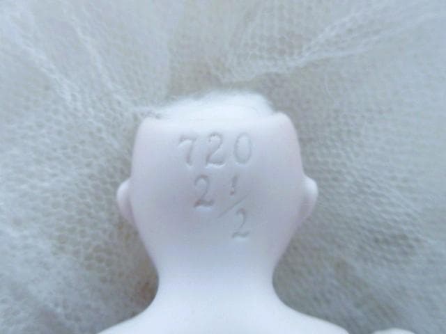 アンティーク　ミニョネット　☆　ビスクドール　オールビスク