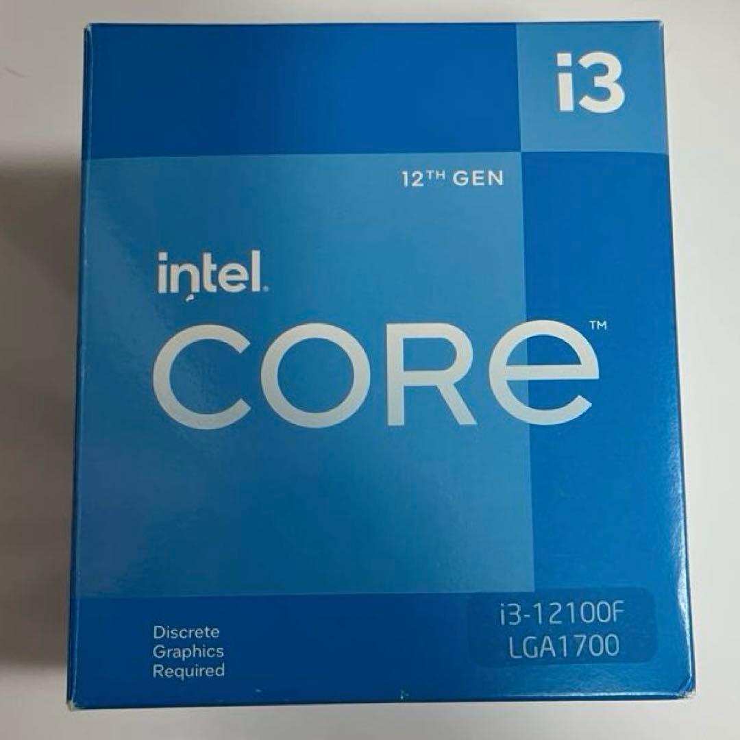 新グラデスト　Intel Core i3-12100F LGA1700